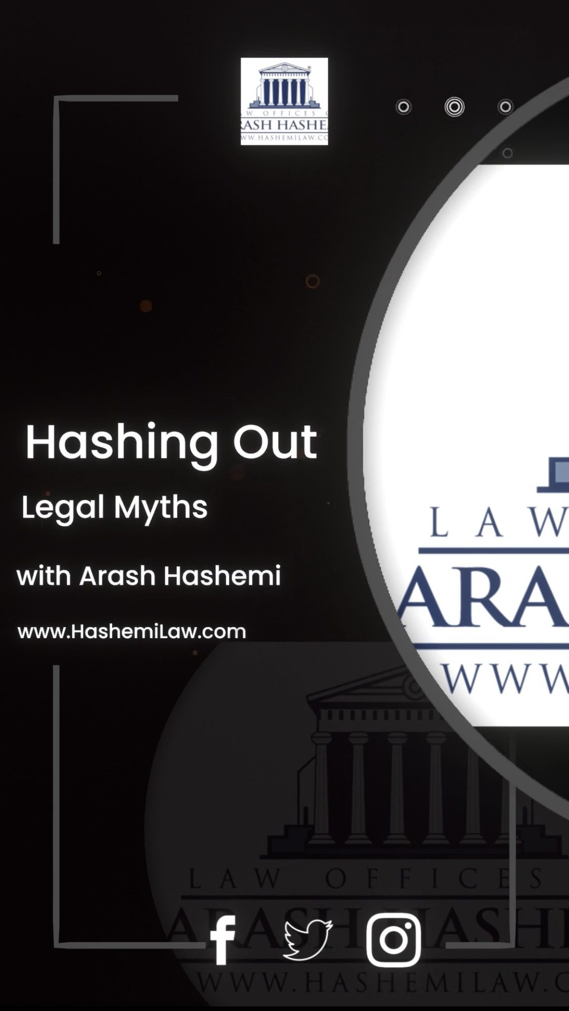 Hashing Out Legal Myths, with Arash Hashemi