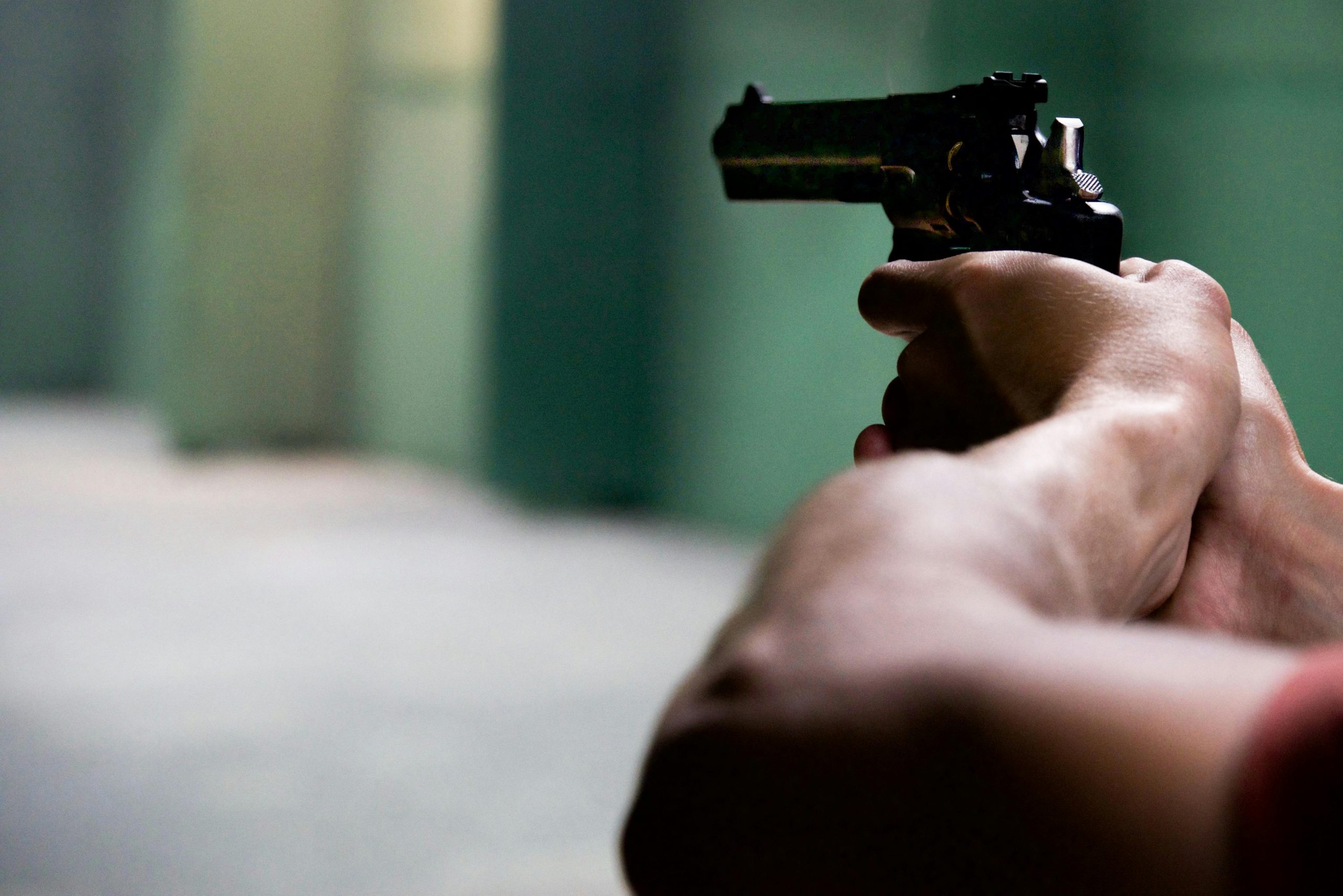 Los Angeles criminal defense attorney discussing self-defense shooting case with a client