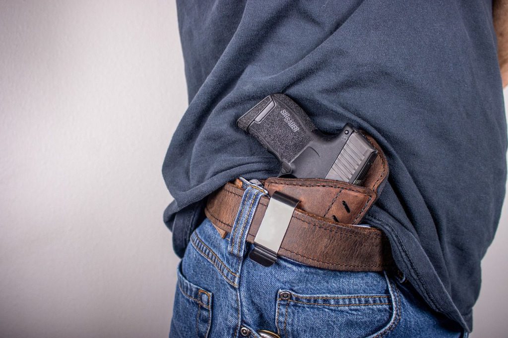 Homeowner protecting property in California, illustrating when reasonable force is legal